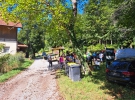 Postanek in okrepčilo v vasi Predgozd