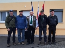 Naši veterani in predsednik OZVVS Litija-Šmartno g. Ivan Lovše