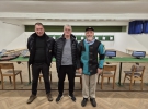 Strelci Ludvik Kos, Bogomir Trope in Anton Perhaj