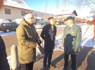 Župan Gregor Košir v pogovoru s predsednikom Antonom Vovkom