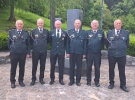 Z leve: Jože Arko, Janko Muhič, Marko Košir, Dušan Nosan, Rudolf Gregorič in Jože Drobnič