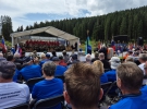 Prizorišče slovesnosti na Rudnem polju