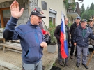 Dušan Nosan razlaga kako so varovali tajno lokacijo ribniške Milice