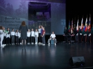 Otroci iz podružnične OŠ Sušje so zapeli ljudsko, Regiment po cesti gre